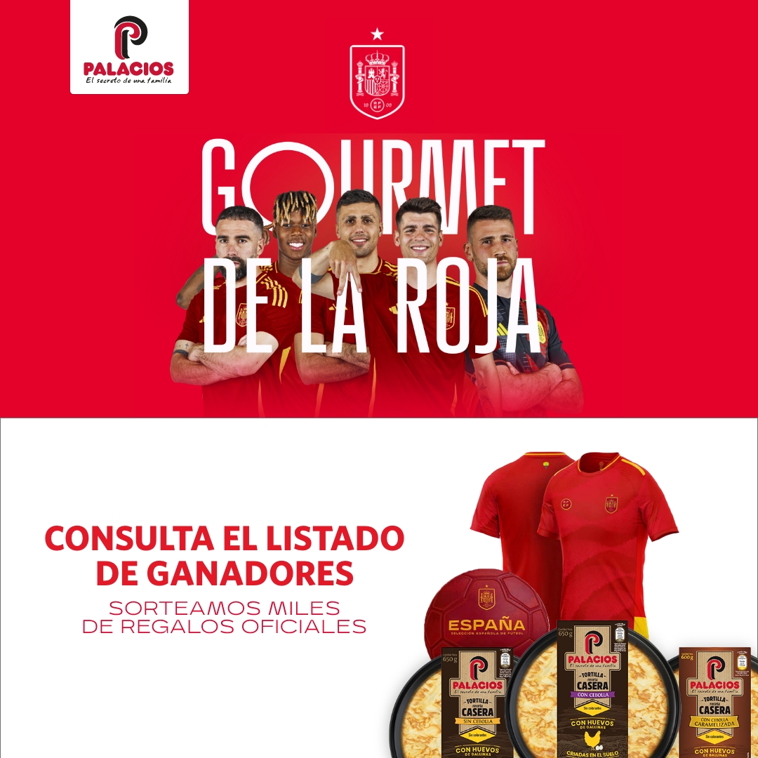 Consulta el listado con los ganadores de nuestra promoci￿on El Gourmet de la Roja